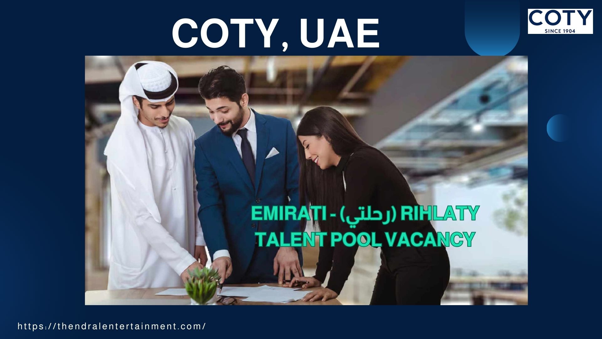 π Excellent Coty Rihlaty Emirati Talent Pool United Arab Emirates, 2025 β Apply Immediately