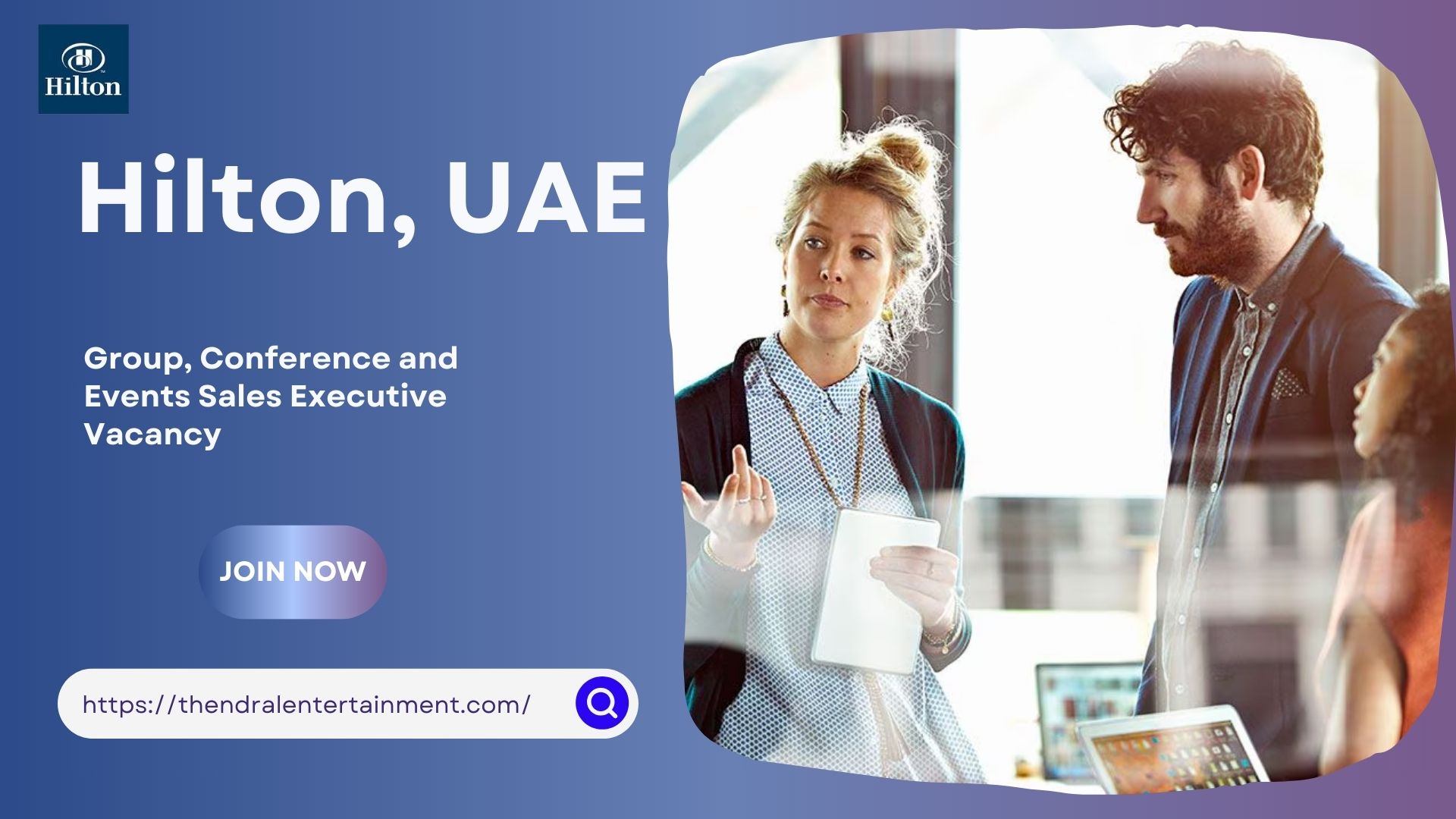 Massive Hilton – Group, Conference and Events Sales Executive Vacancy in United Arab Emirates 2025