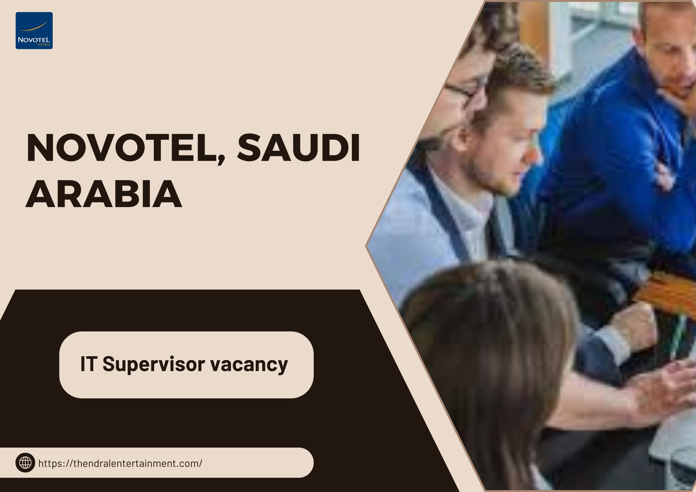 🌟 Exciting NOVOTEL IT Supervisor Vacancy in Saudi Arabia | Apply Immediately