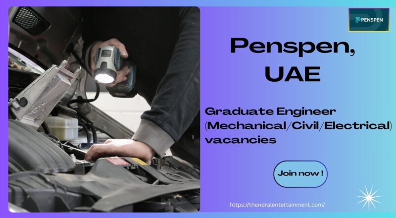 ✨ Penspen Graduate Engineer Jobs in UAE 2025 – Mechanical, Civil & Electrical