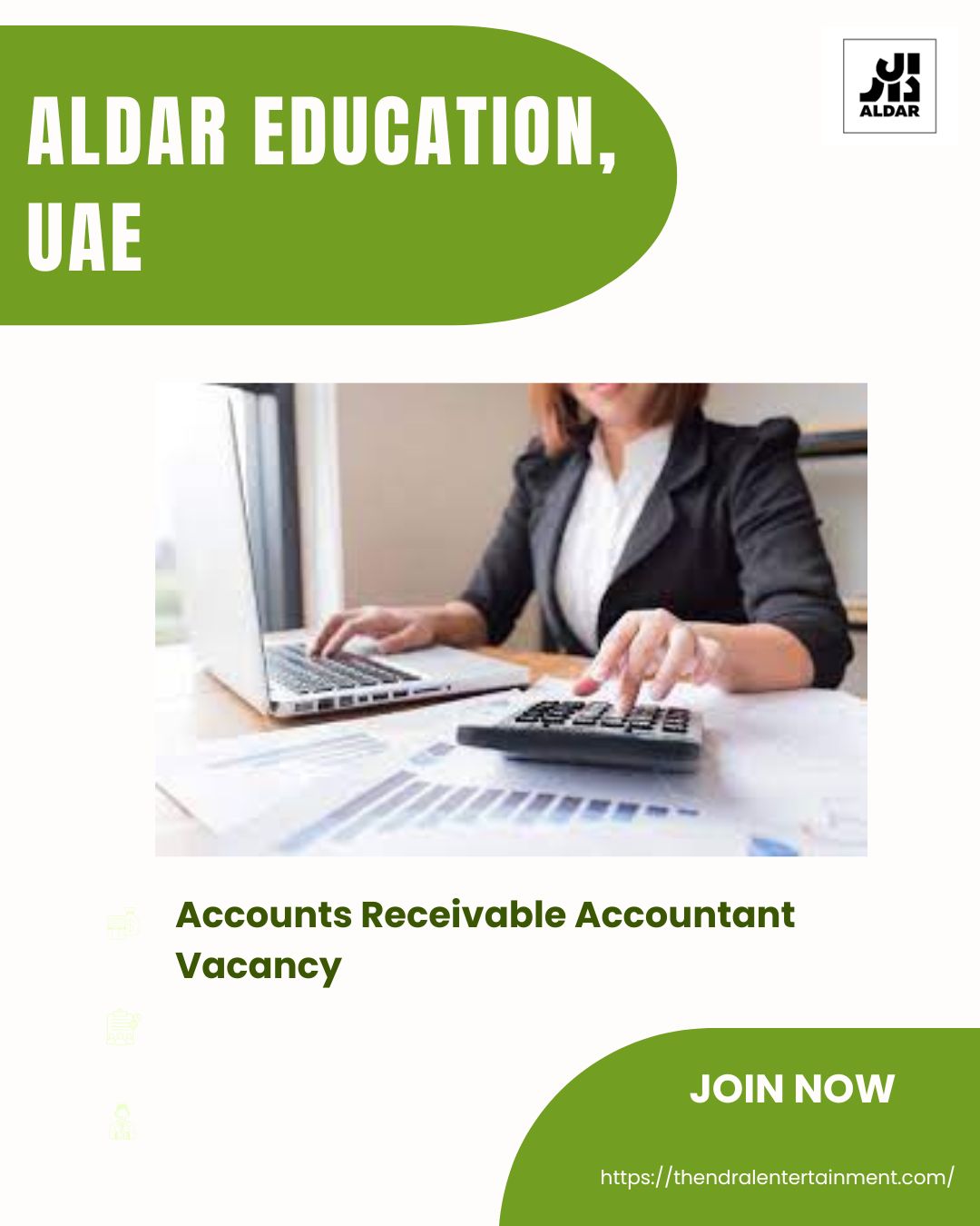 π Dynamic Aldar Education β Accounts Receivable Accountant Vacancy in United Arab Emirates 2025
