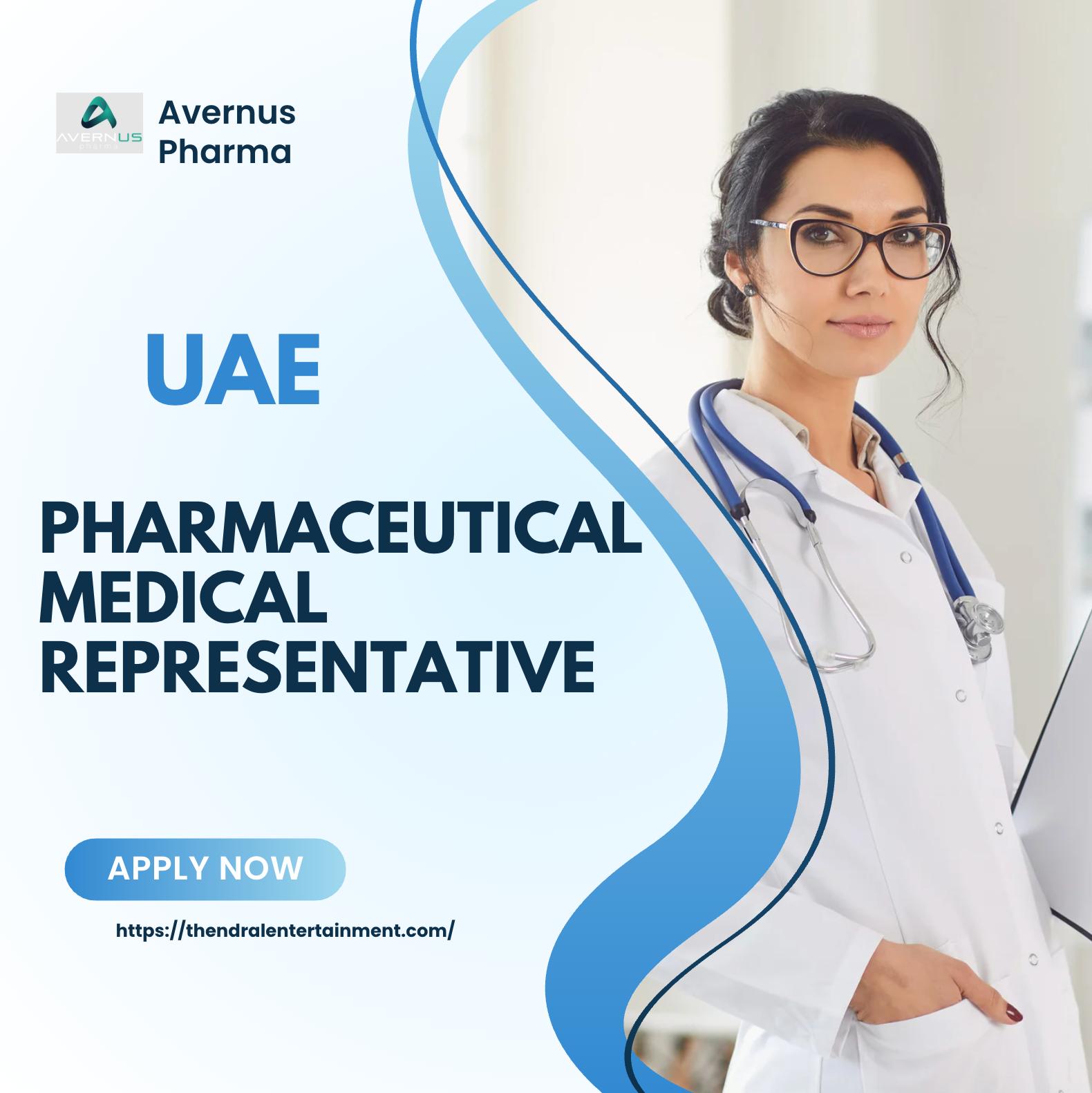 Medical Jobs UAE 2025 – Join as Pharmaceutical Medical Representative with Avernus Pharma Now