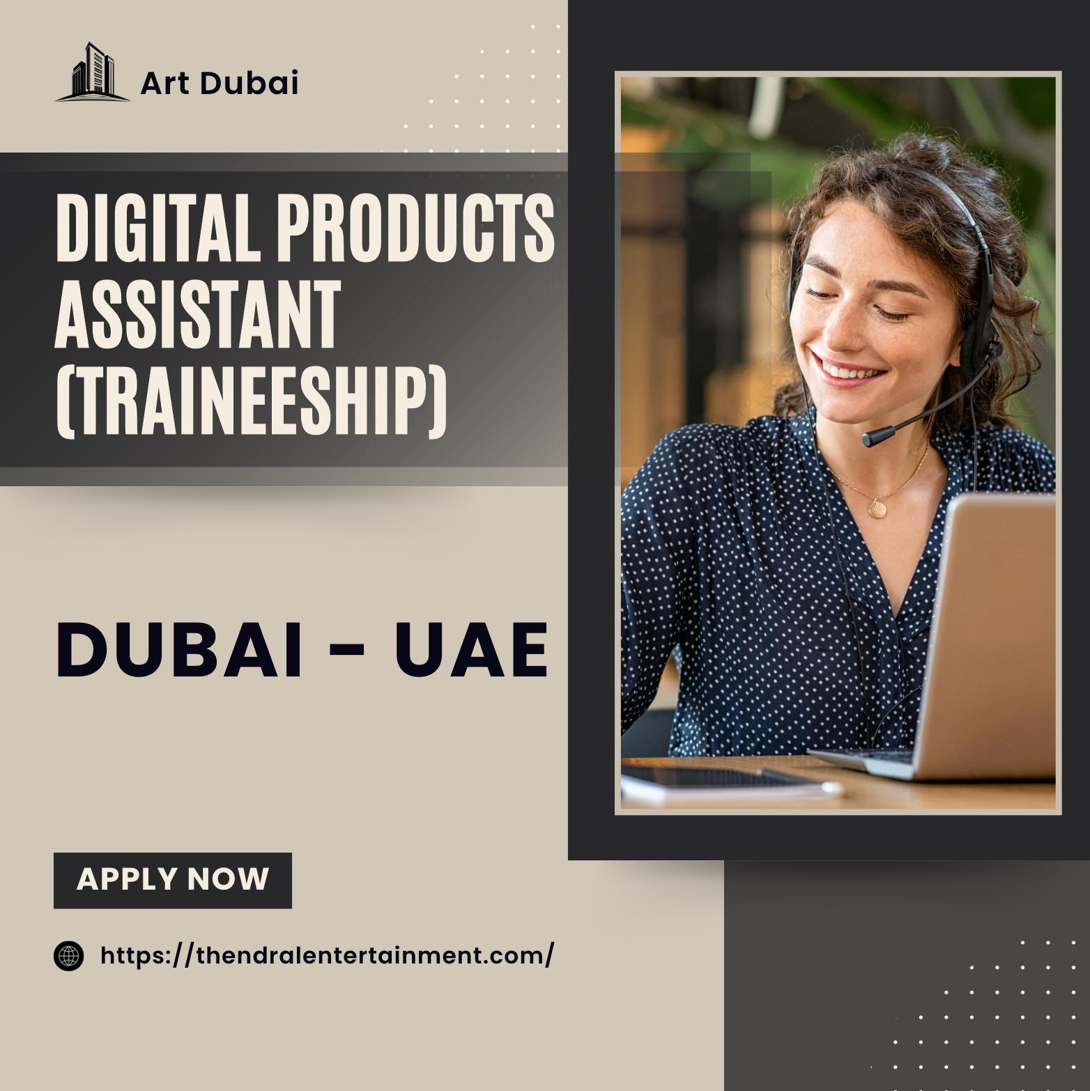 Join Art Dubai Careers – Exciting Digital Products Assistant Traineeship in Dubai | Apply Before 2nd Dec