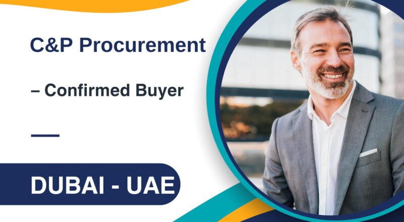 Dubai Procurement Jobs 2025 – Join NES Fircroft C&P Procurement Confirmed Buyer Role Now