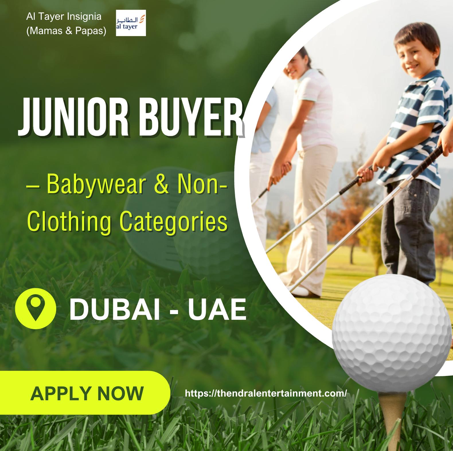 Dubai Retail Careers 2025 – Exciting Junior Buyer Opportunity at Mamas & Papas
