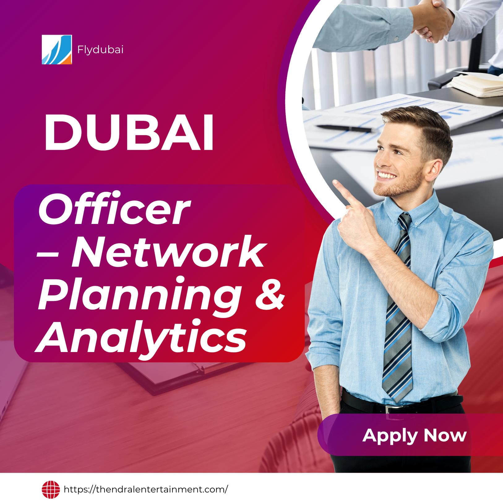 Flydubai Careers Dubai 2025 – Officer Network Planning & Analytics Job Opportunity | Apply Now