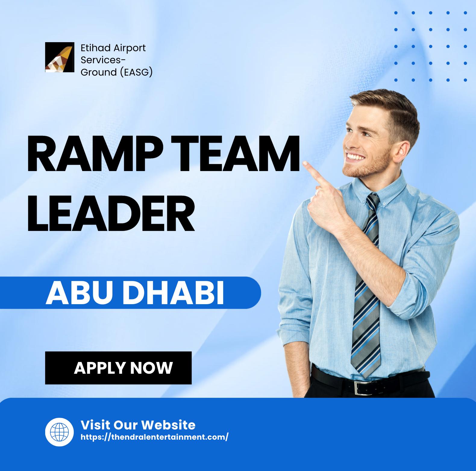 Join Etihad Careers Abu Dhabi Now – Ramp Team Leader Jobs 2025