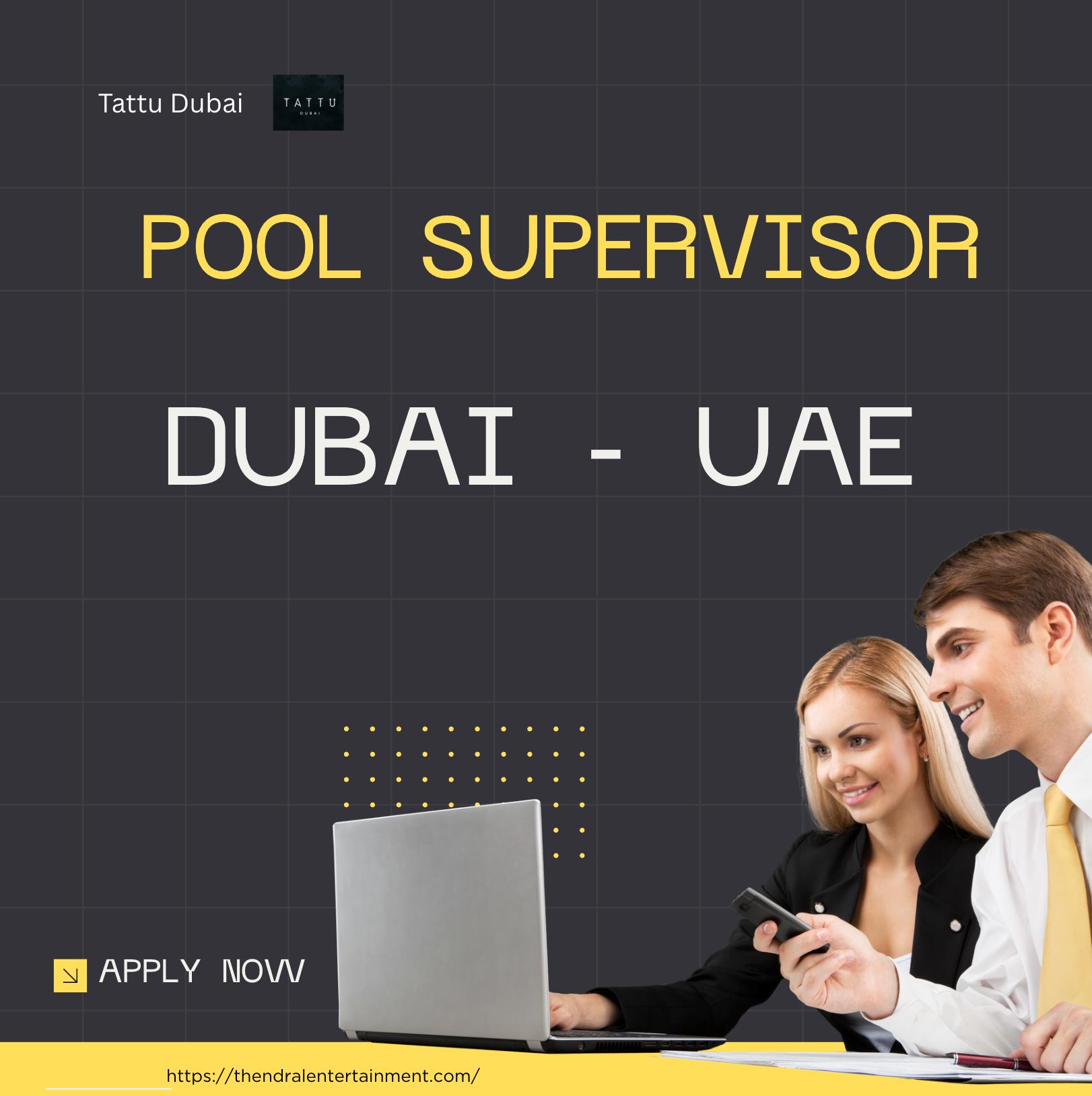 Pool Supervisor Jobs in Dubai 2025 – Luxury Hospitality Careers at Tattu Dubai