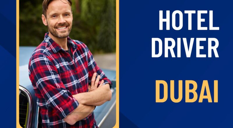 Dubai Hotel Driver Jobs 2025 – Join The Ritz-Carlton and Drive Your Career Forward
