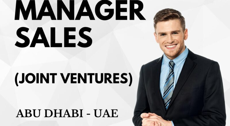 Etihad Careers Abu Dhabi – Exciting Manager Sales (Joint Ventures) Jobs 2025