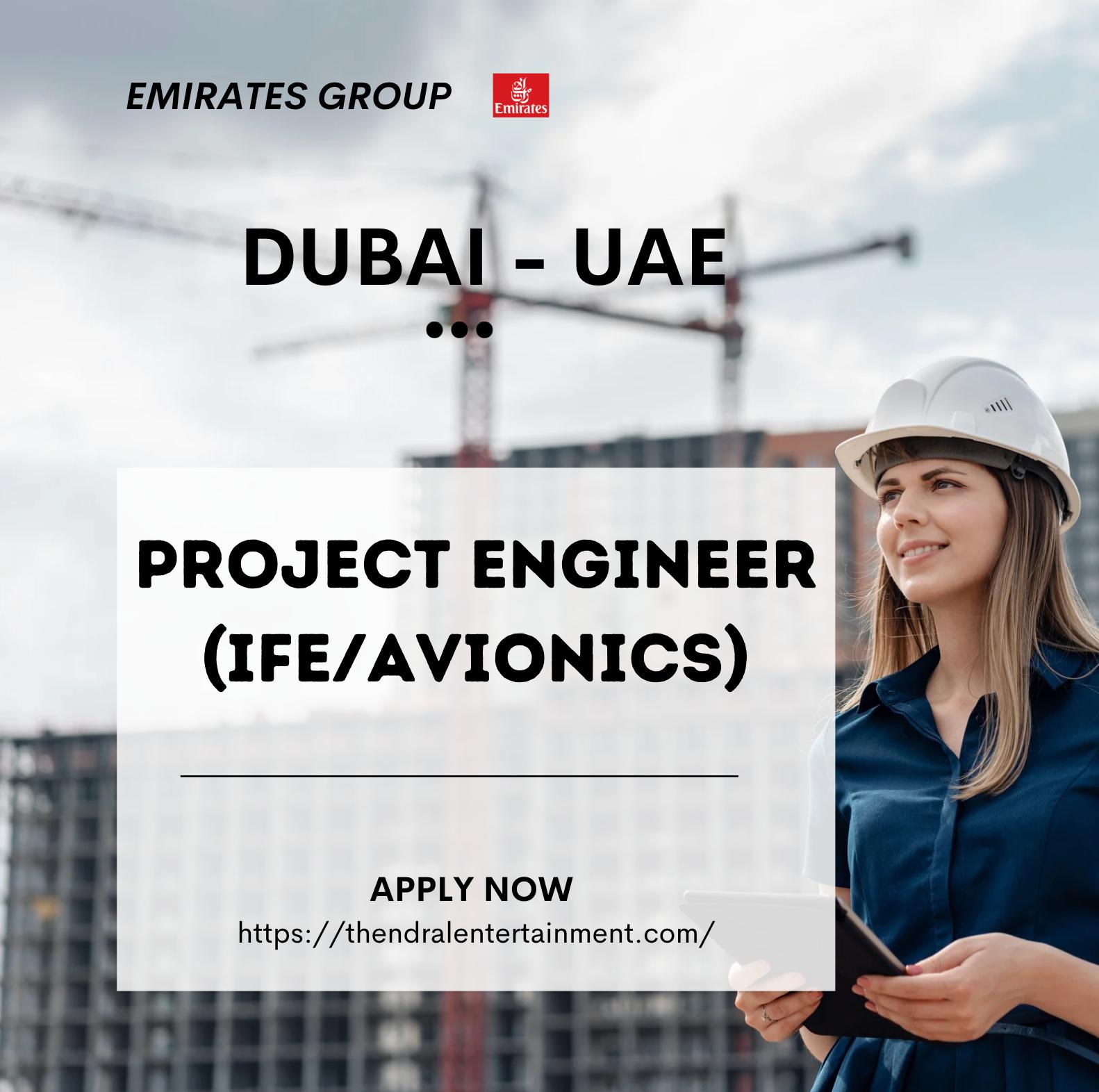 Emirates Engineering Careers 2025 – Join Now as Project Engineer (IFE/Avionics) in Dubai