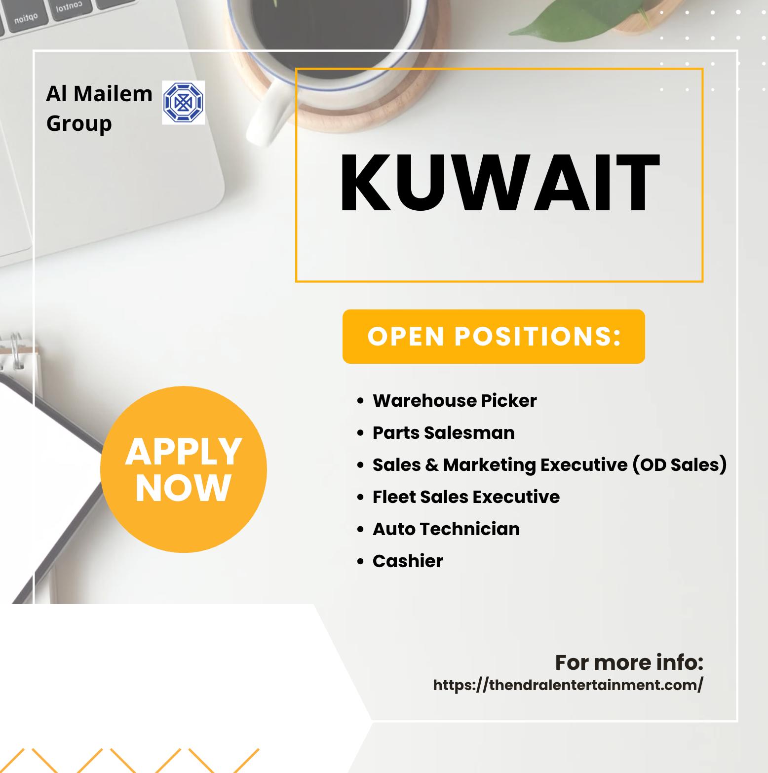 Procurement Jobs in Kuwait 2025 – Join Al Mailem Group and Accelerate Your Career Now