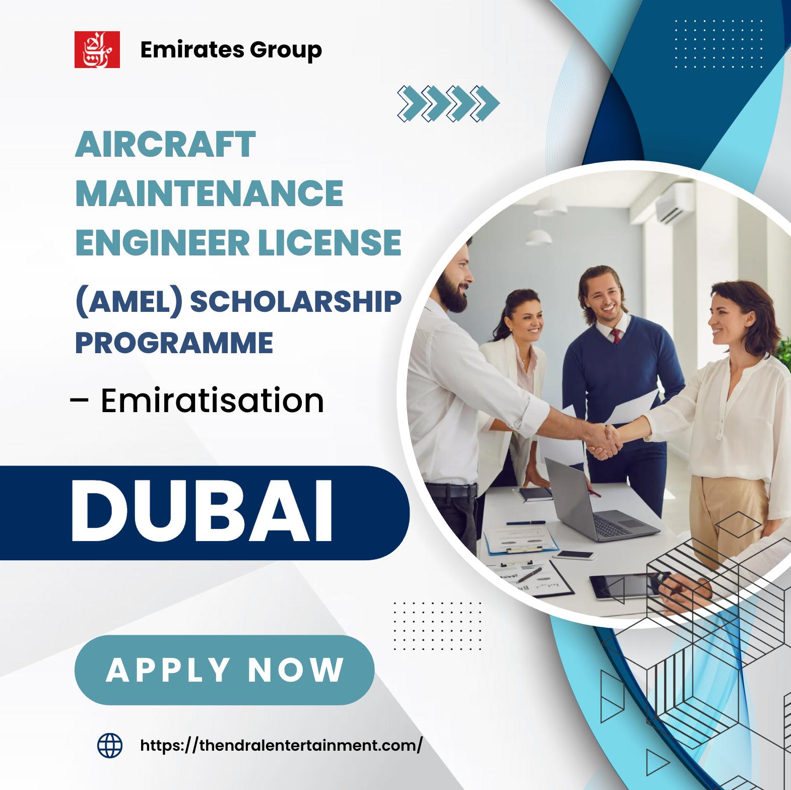 Dubai Aircraft Maintenance Jobs 2025 – Apply Now for Emirates AMEL Scholarship Programme