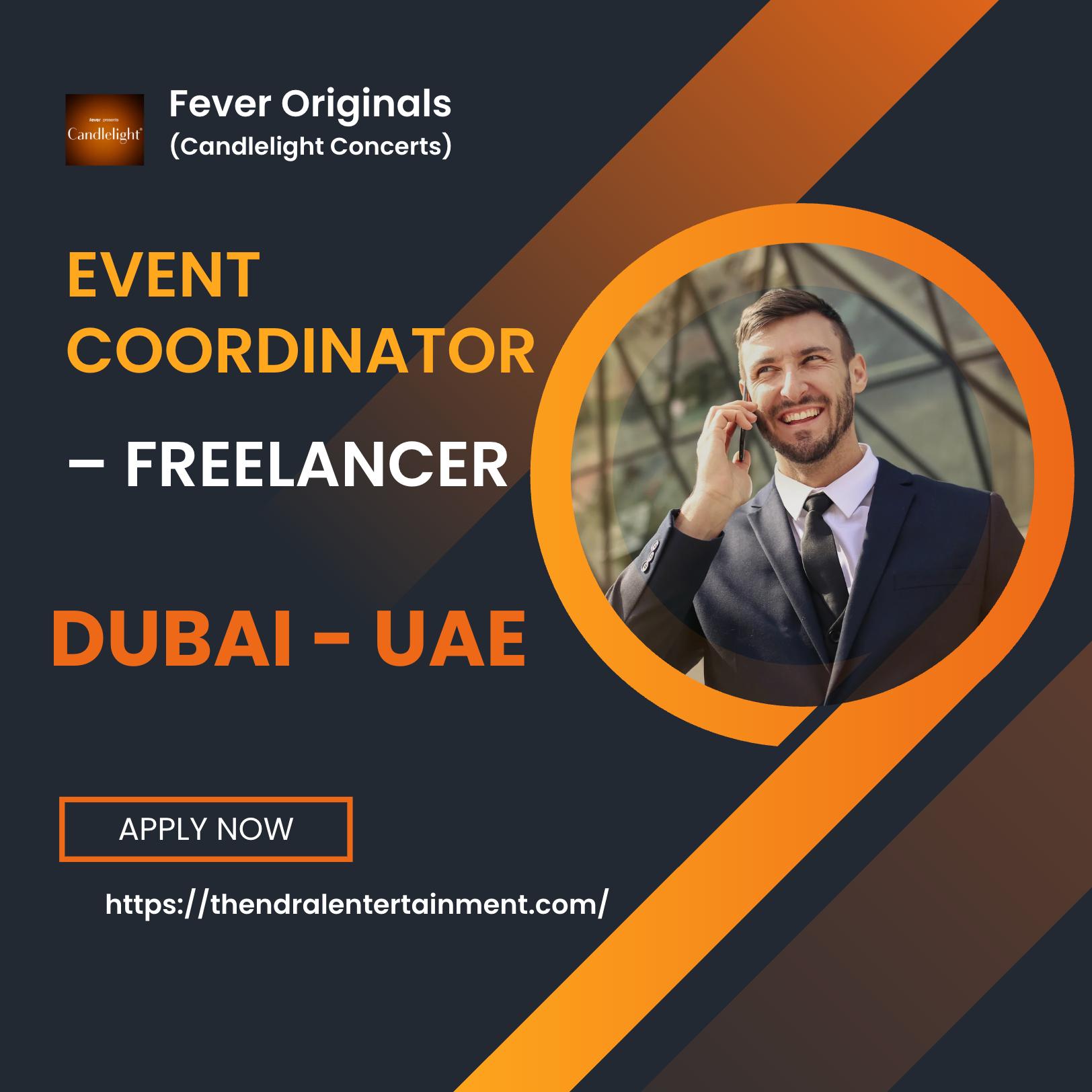 Event Management Jobs Dubai 2025 – Freelance Event Coordinator Role with Fever | Apply Now