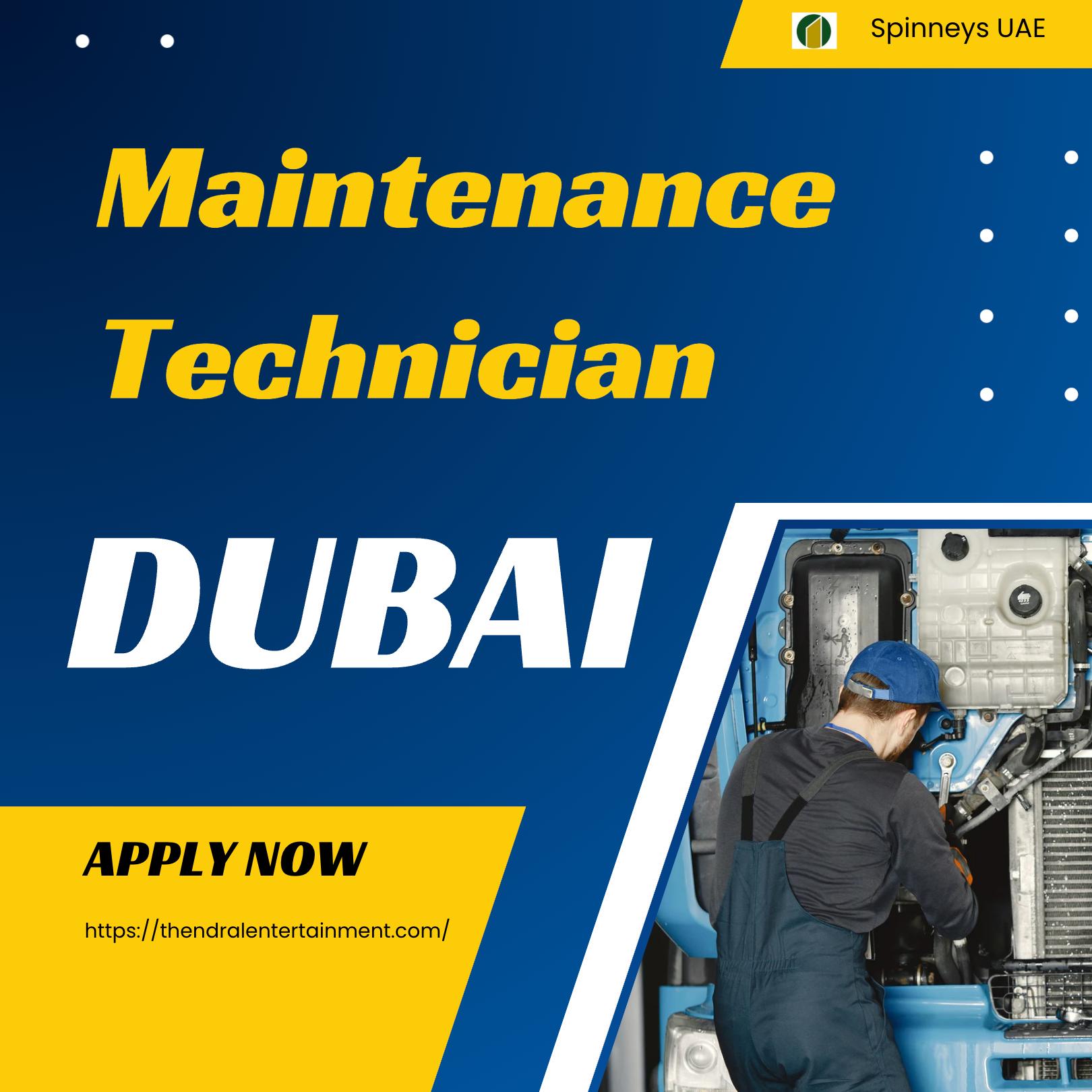 Spinneys Careers UAE 2025 – Apply Now for Maintenance Technician Jobs in Dubai