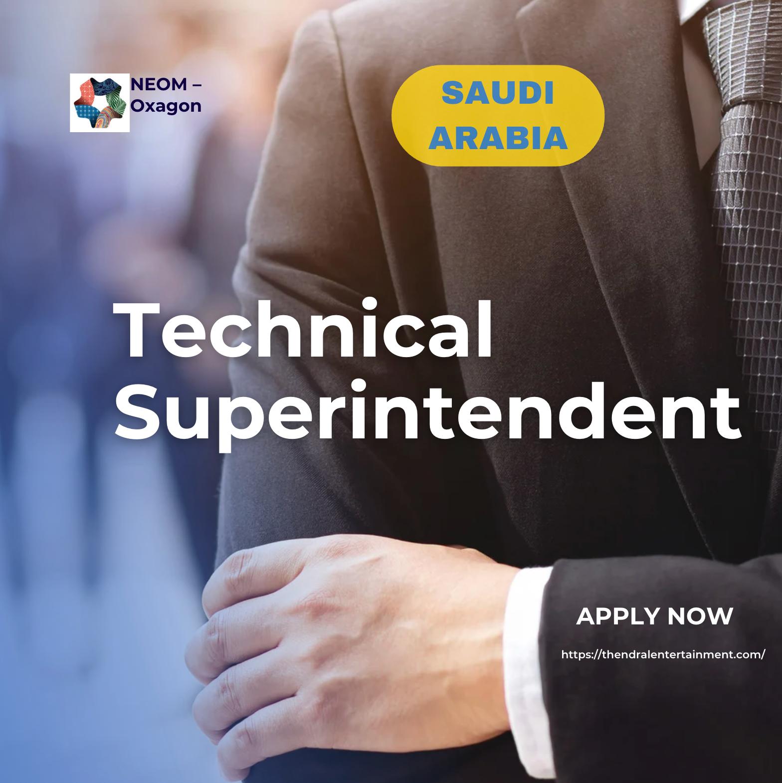 NEOM Careers 2025 – Apply Now for High Growth Technical Superintendent Jobs in Saudi Arabia