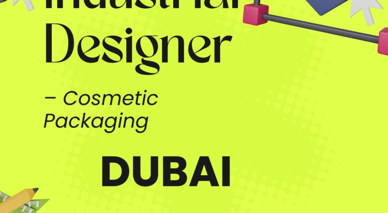 Dubai Design Jobs 2025 – Apply for Industrial Designer Role at Huda Beauty