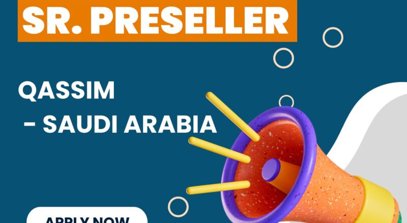 Saudi Arabia Sales Jobs 2025 – Sr. Preseller at PepsiCo | High Growth Career