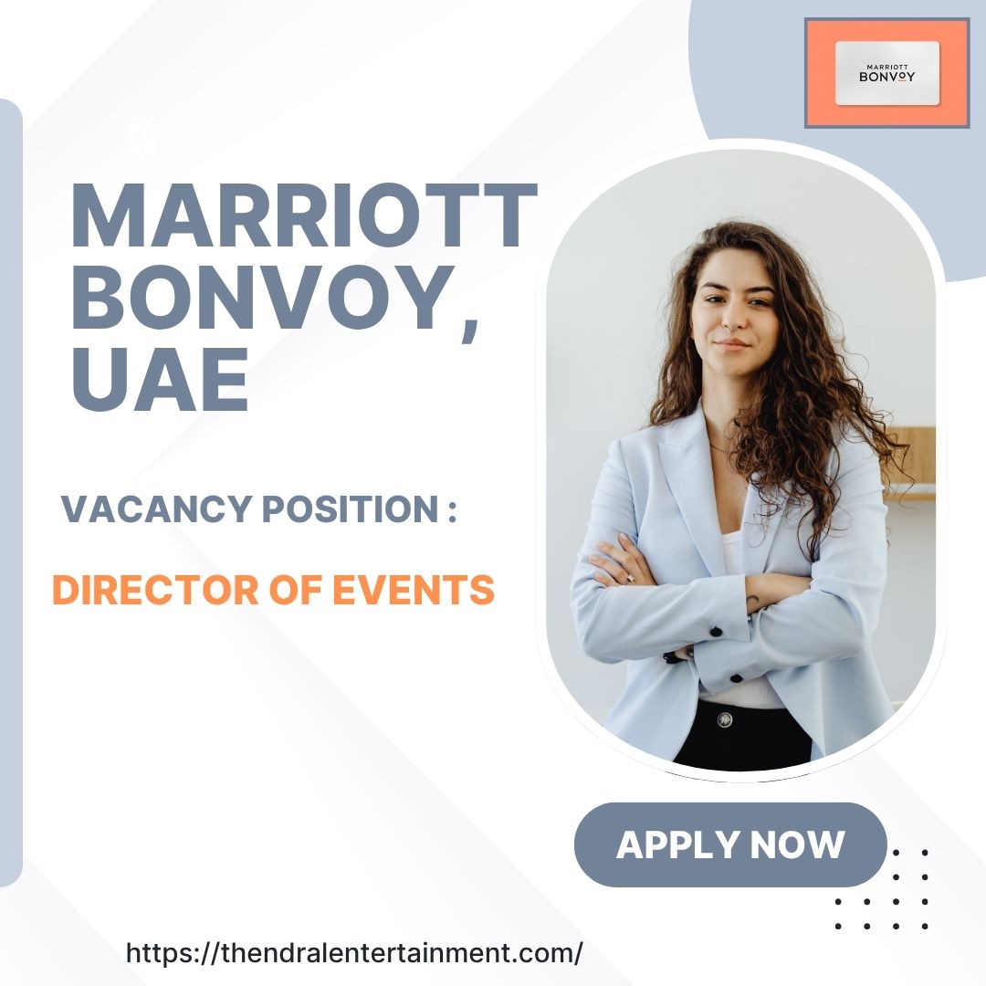 🌟 Exclusive Director of Events Jobs at Marriott Bonvoy Abu Dhabi