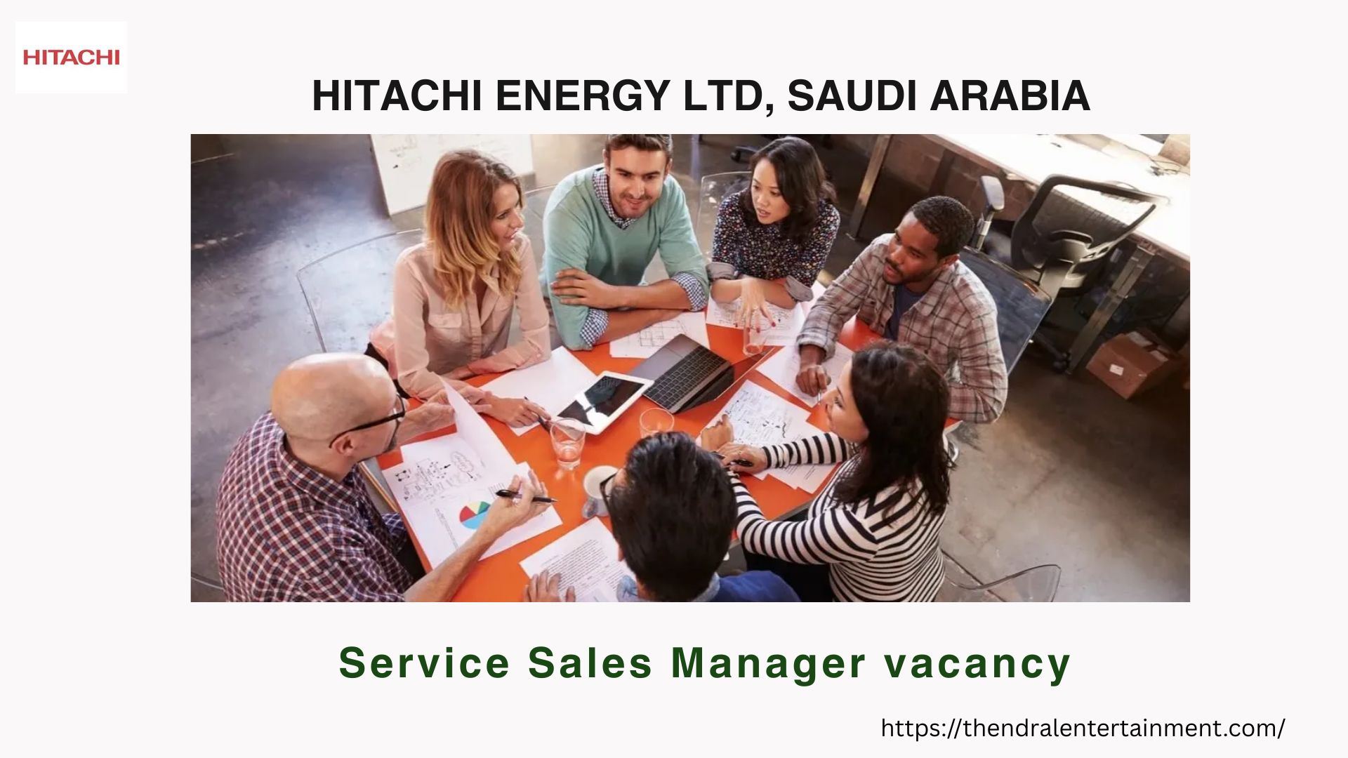 π Prestigious Hitachi β Service Sales Manager Vacancy in Saudi Arabia 2025