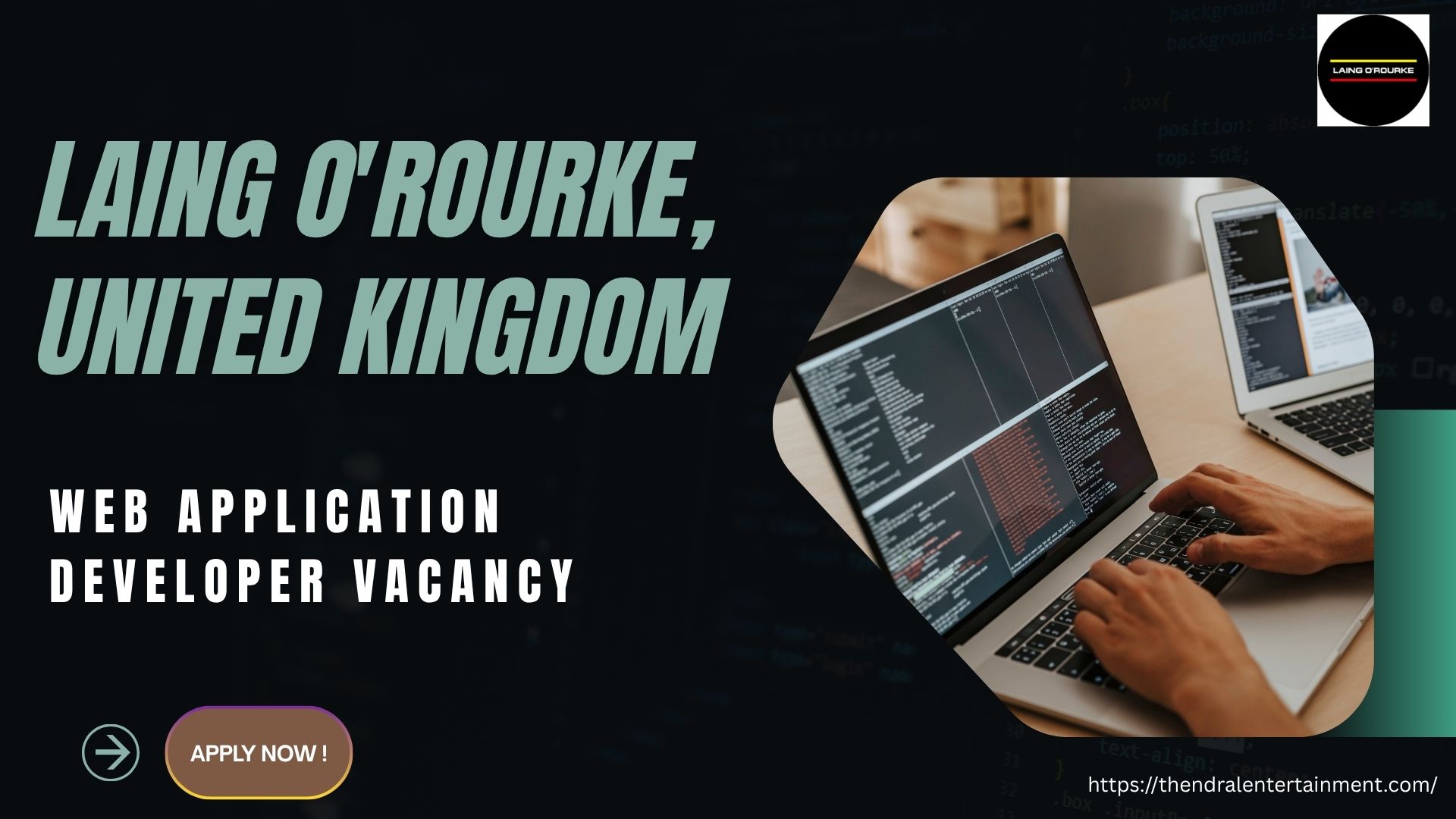 Web Application Developer Vacancy in United Kingdom – Apply Immediately