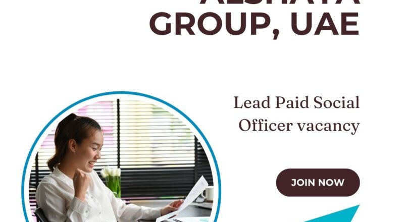 🌟 Powerful Alshaya Group – Lead Paid Social Officer Vacancy in UAE 2025