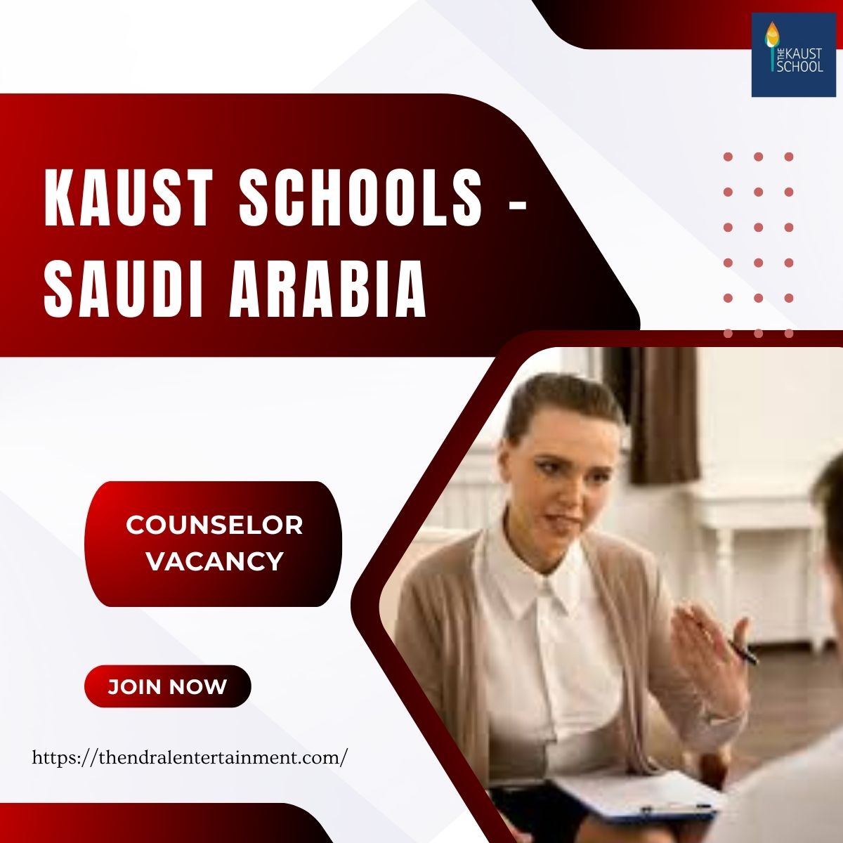 ✨ KAUST Schools – Counselor Vacancy in Saudi Arabia – Apply by 15 October 2025