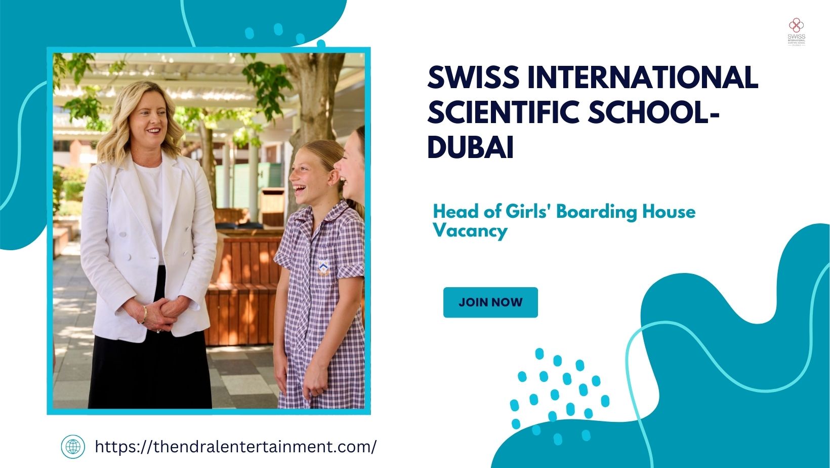 ✨ Swiss International Scientific School – Head of Girls' Boarding House Vacancy in Dubai 2025