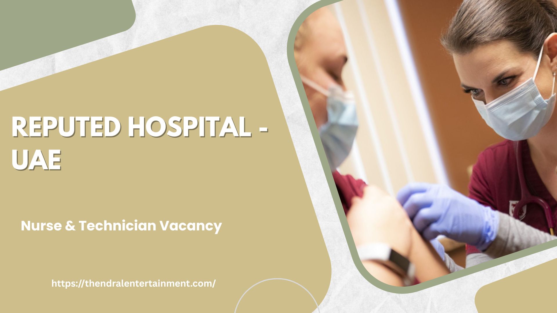 🏥 Reputed Hospital – Nurse & Technician Vacancy in Fujairah, UAE 2025