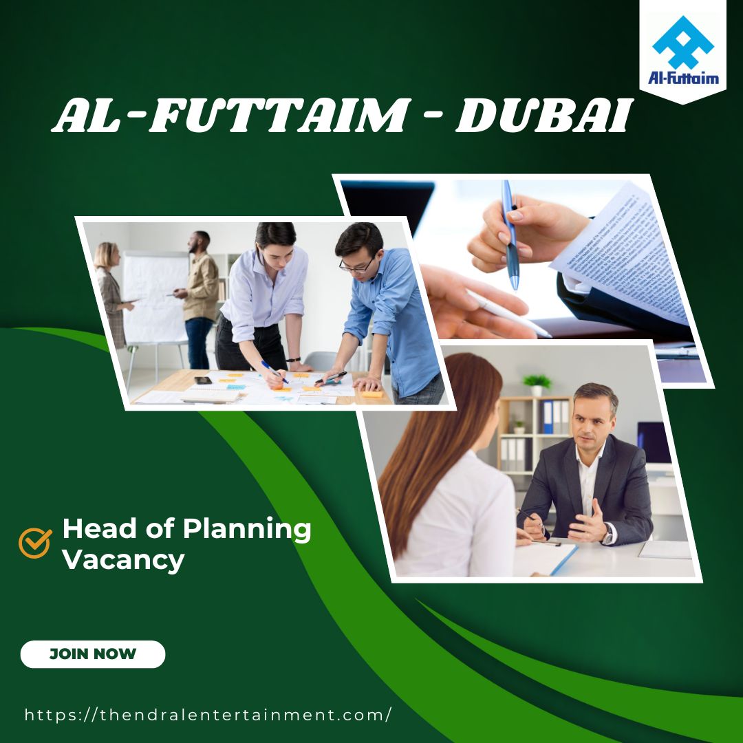 Al-Futtaim – Head of Planning Vacancy in Dubai, 2025 – Apply Immediately