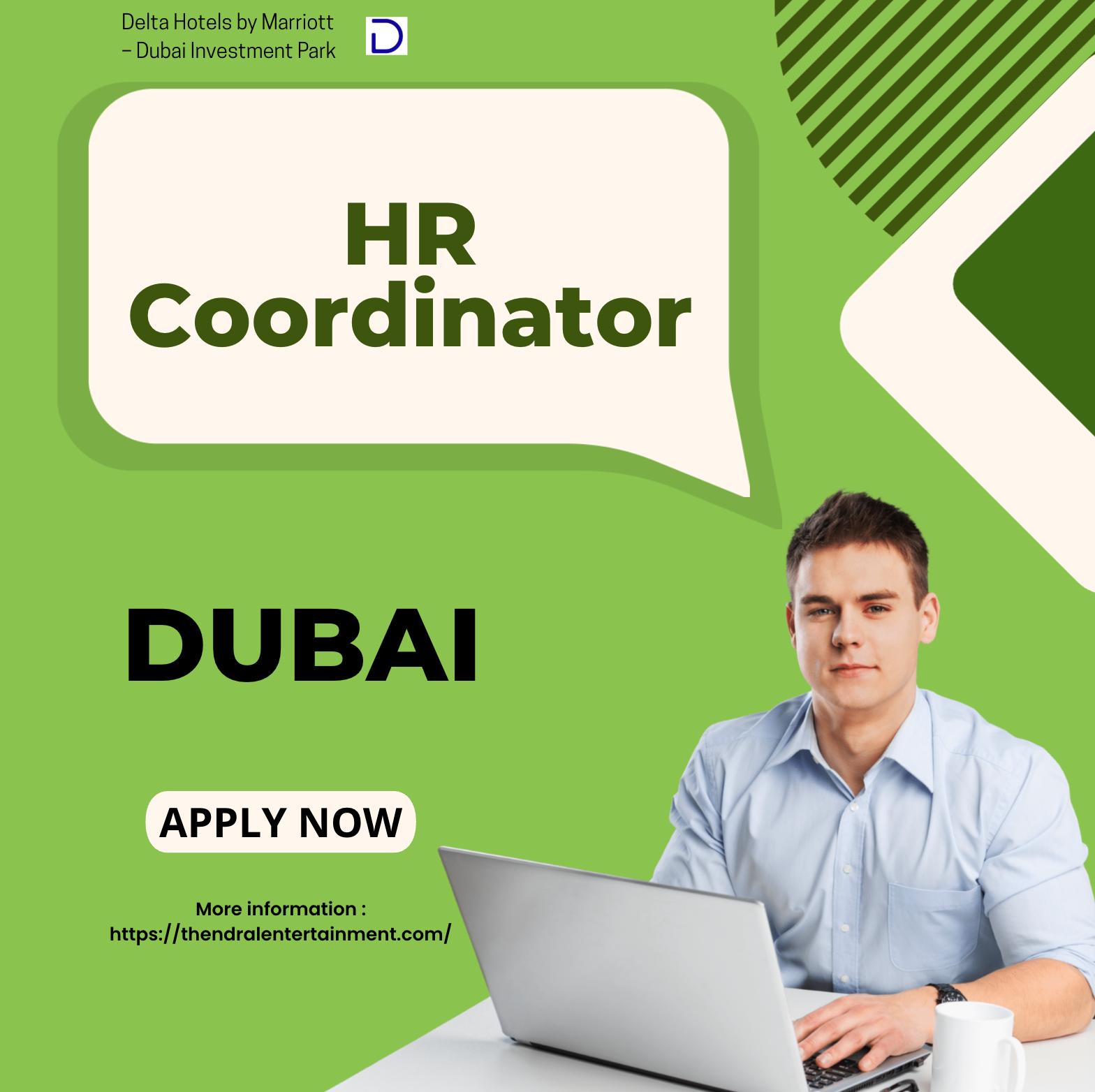 HR Coordinator Jobs in Dubai 2025 – Exciting Career at Marriott Delta Hotels