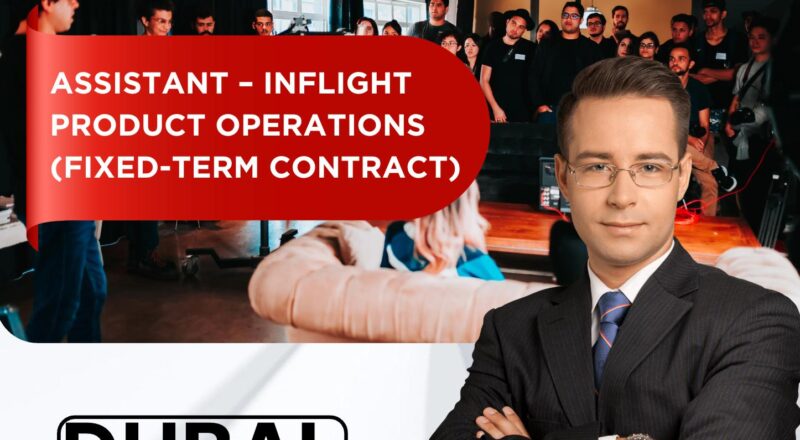 Dubai Aviation Jobs 2025 – FlyDubai Assistant Inflight Product Operations Career | Join Now