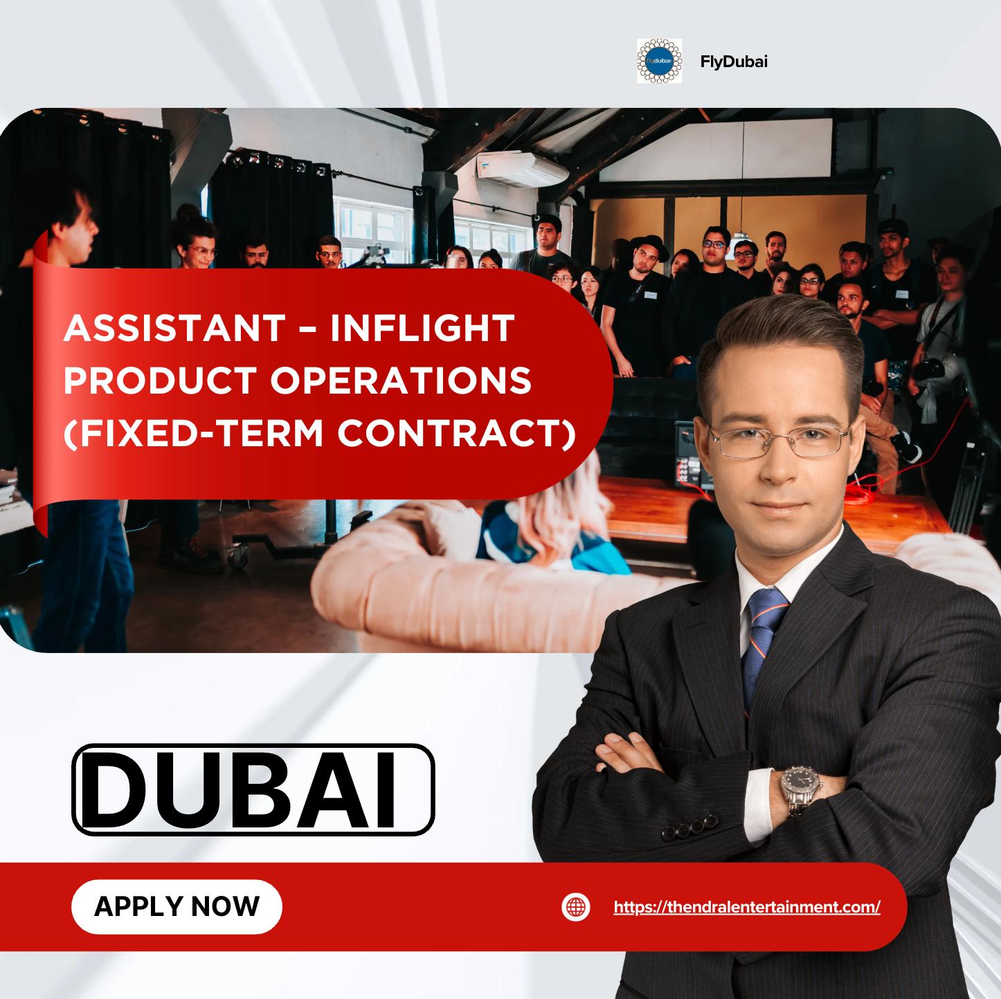 Dubai Aviation Jobs 2025 – FlyDubai Assistant Inflight Product Operations Career | Join Now