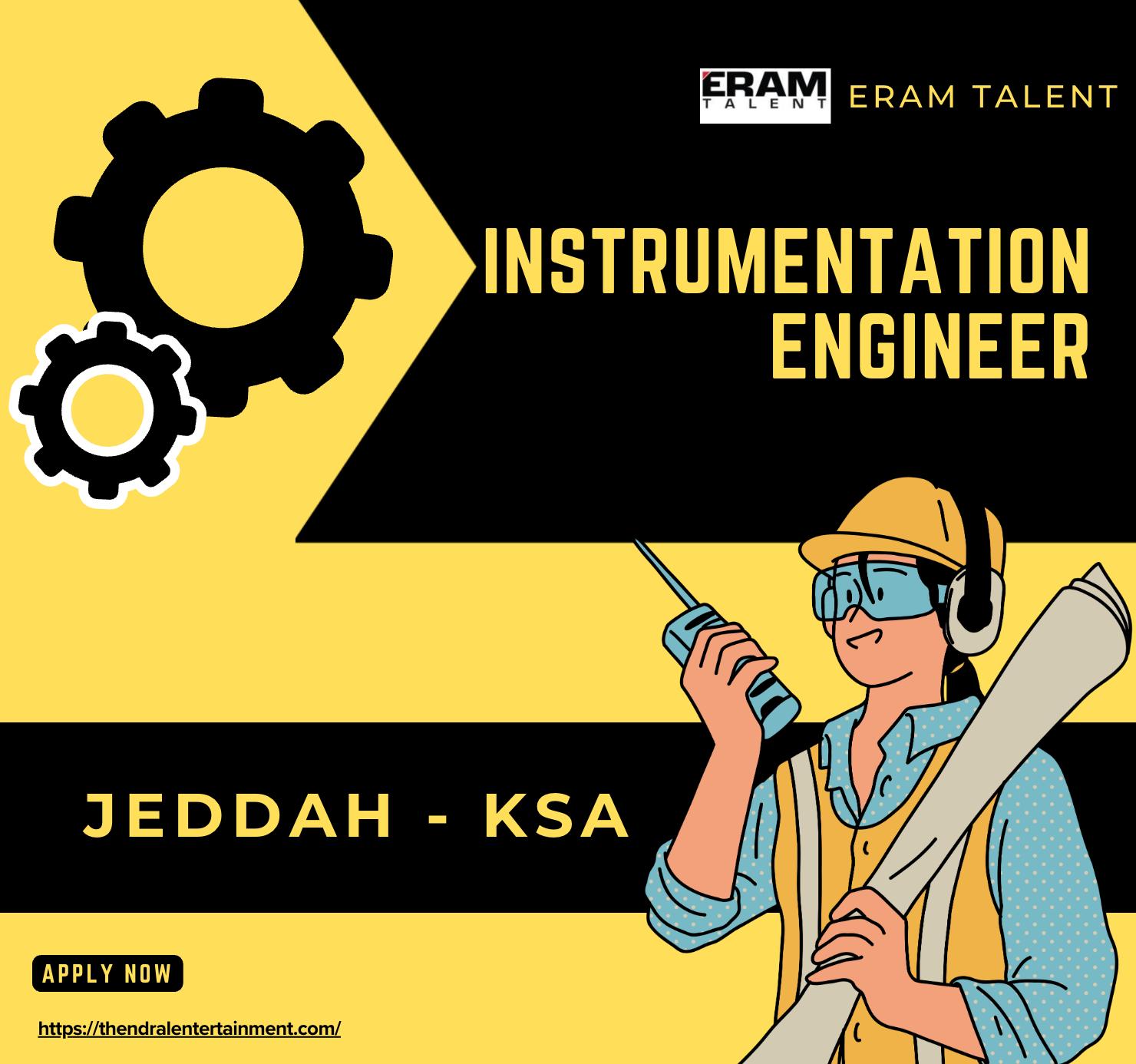Eram Talent Careers KSA 2025 – Apply Now for Instrumentation Engineer Jobs in Jeddah