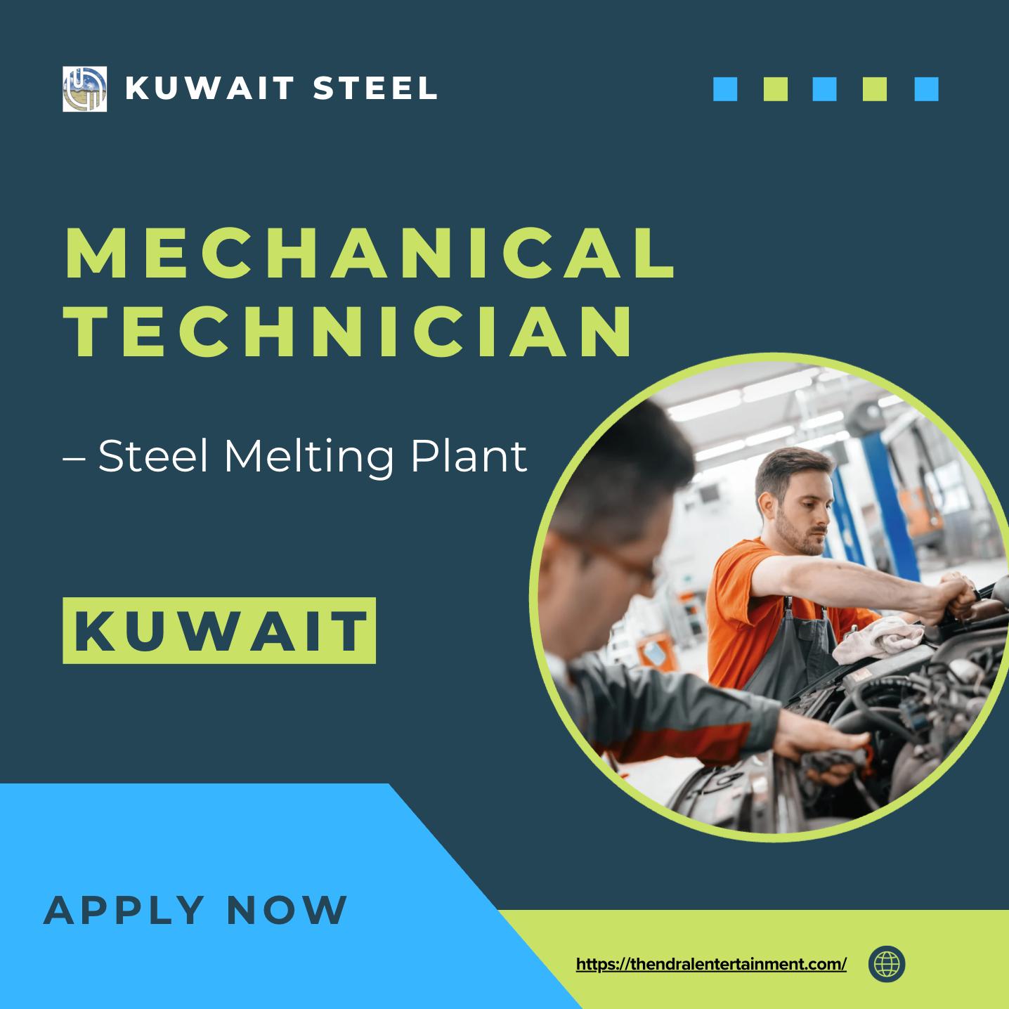 Kuwait Steel Careers – Exciting Technician Jobs Kuwait in Steel Industry 2025