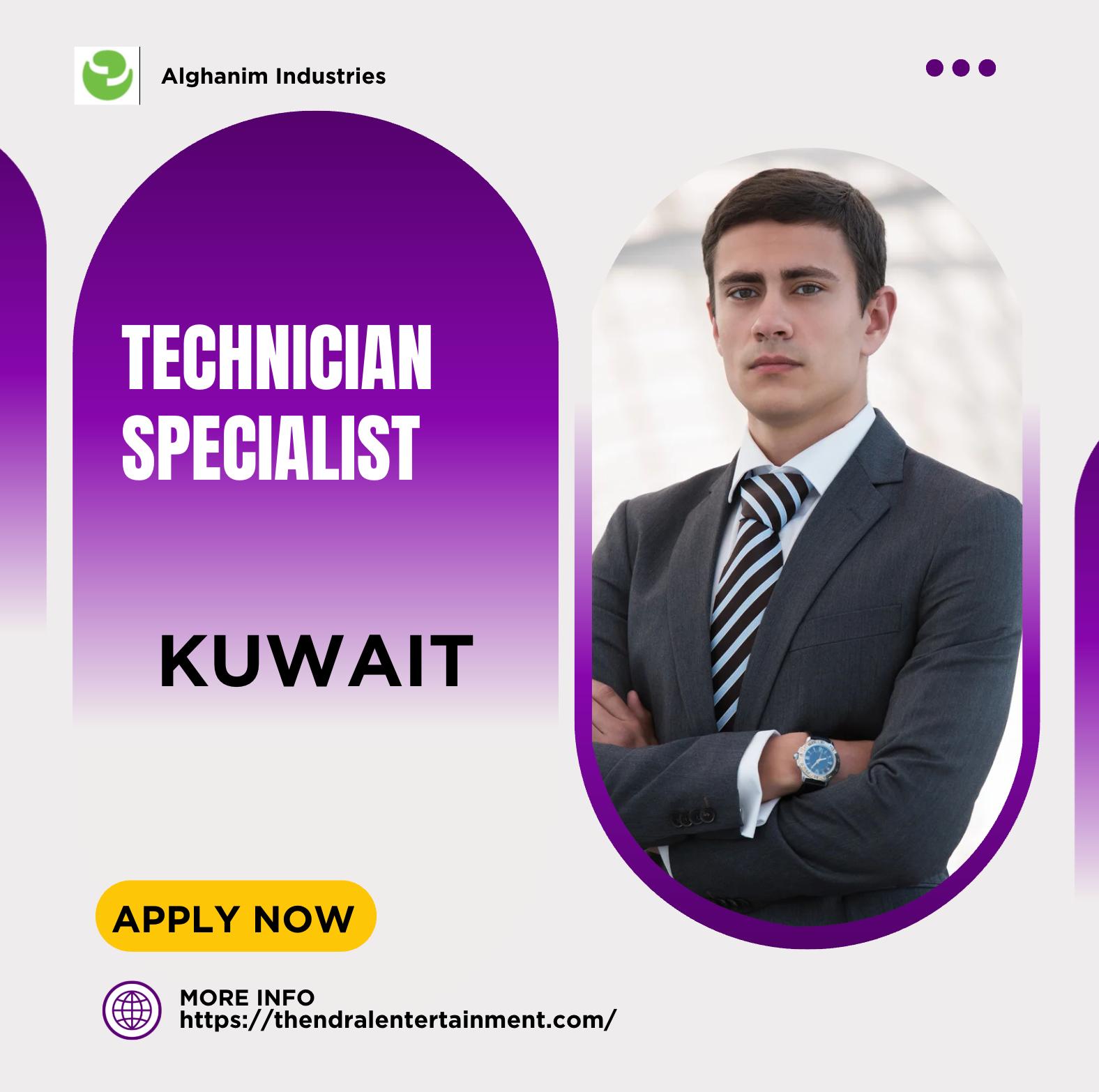 Technician Specialist Jobs in Kuwait 2025 – Join Alghanim Industries’ Smart Home Solutions Team Now