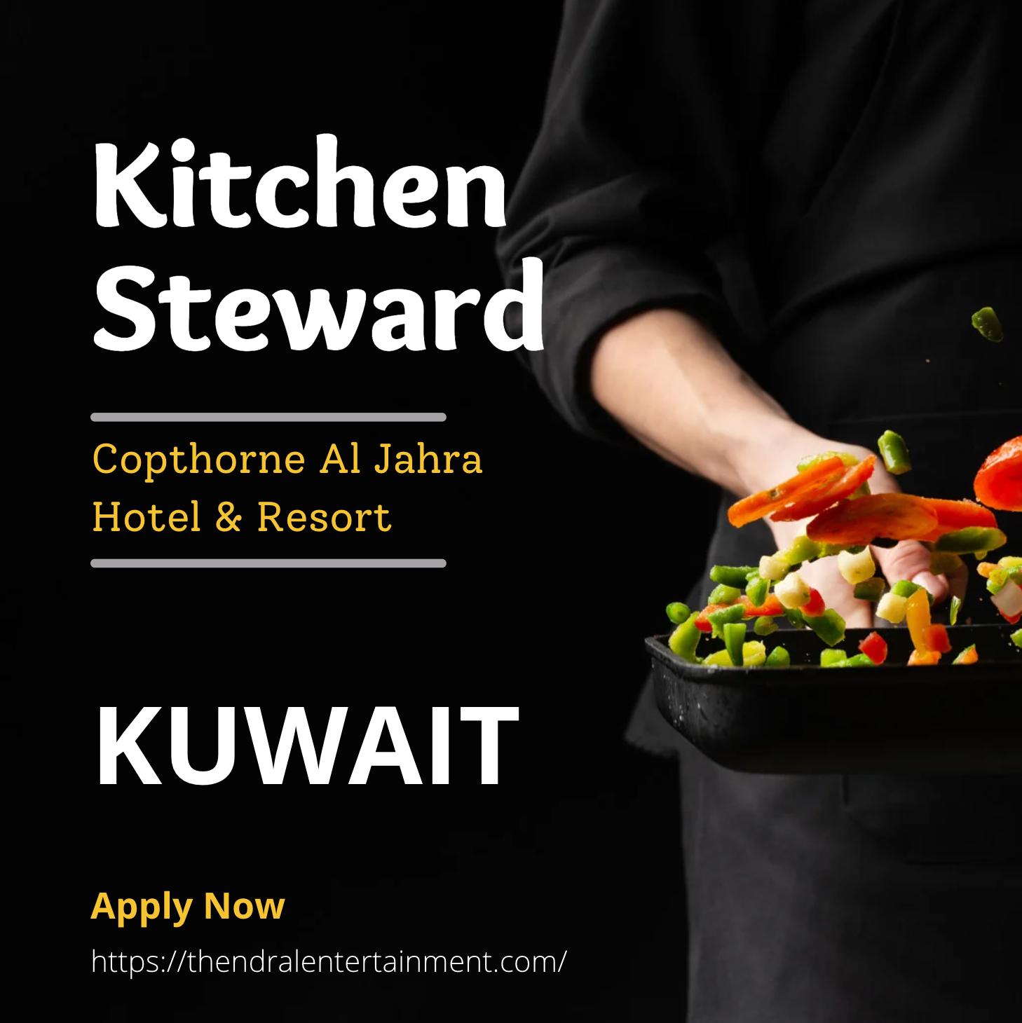 Hotel Jobs in Kuwait 2025 – Exciting Kitchen Steward Job at Copthorne Al Jahra Hotel & Resort