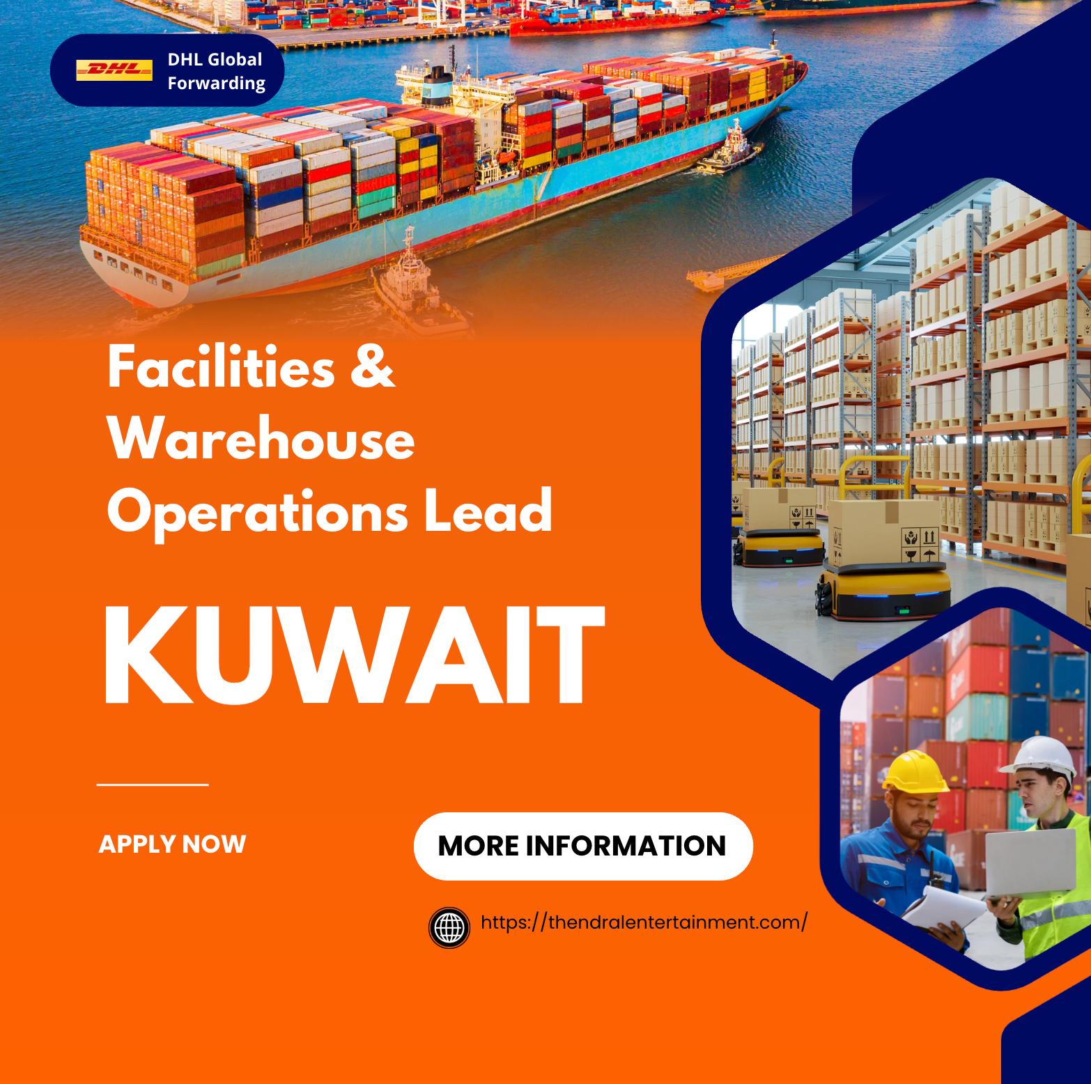 Kuwait Warehouse Jobs 2025 – DHL Facilities & Operations Lead Careers | Apply Now