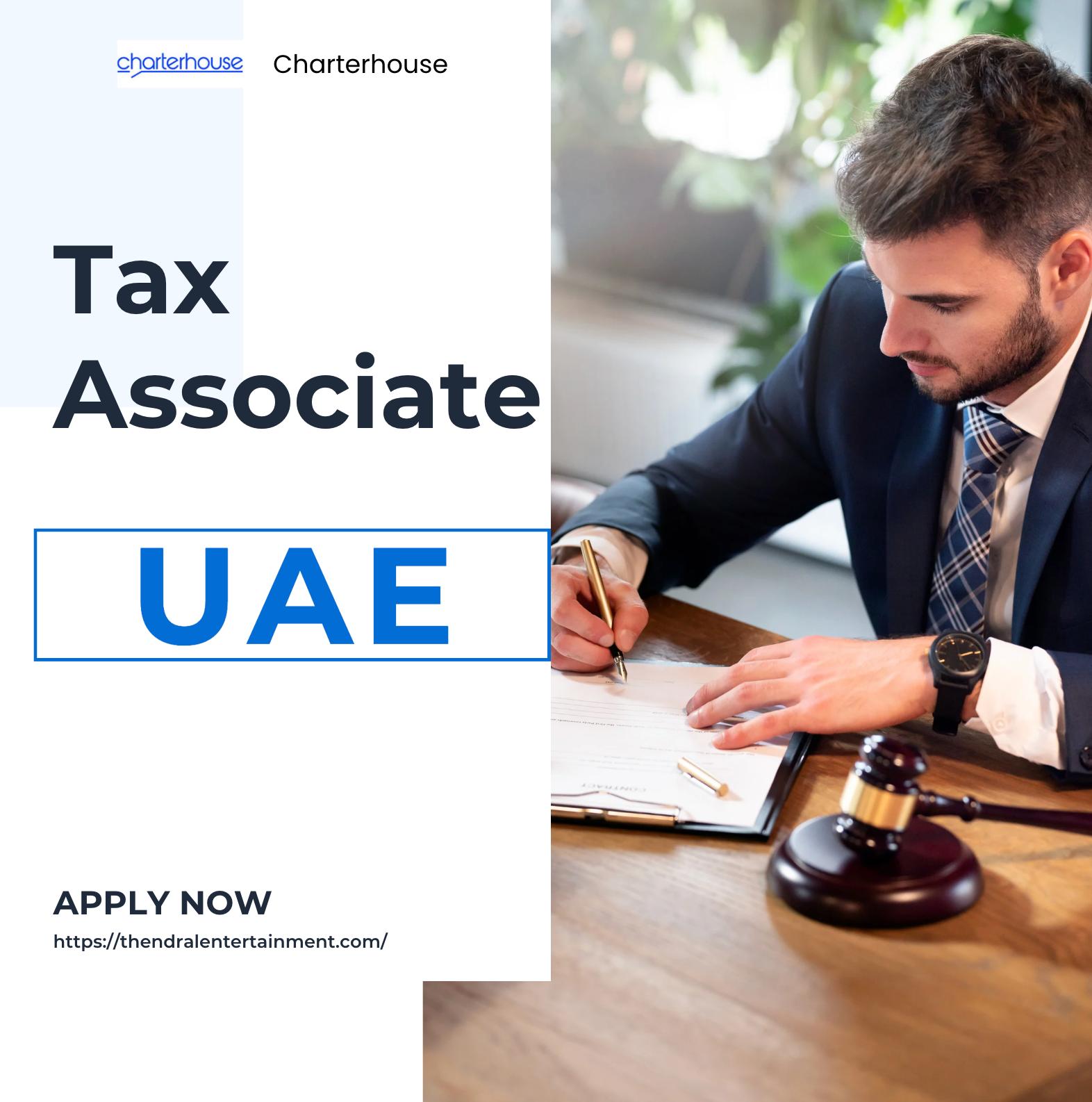 Legal Jobs in UAE 2025 – Exciting Tax Associate Careers with Charterhouse