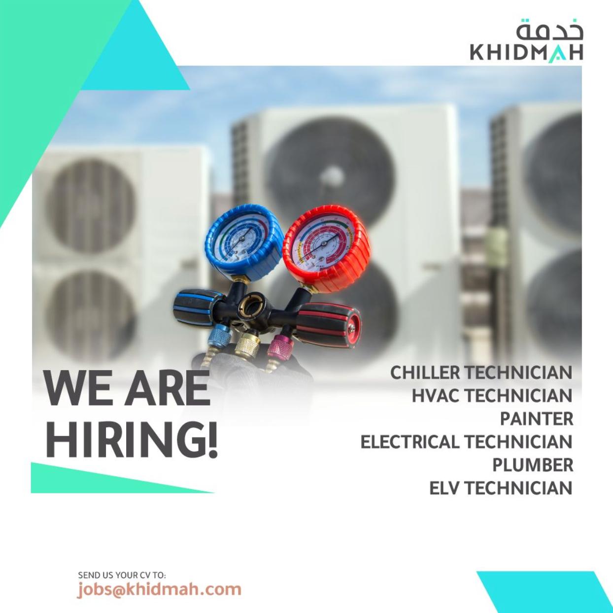 Khidmah FM Careers – Exciting Technician Jobs in Al Ain with Immediate Hiring | Walk-in 28th Sep 2025