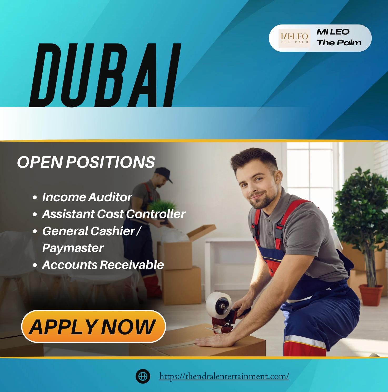 Dubai Hotel Jobs 2025 – Exciting Career Opportunities at MI LEO The Palm