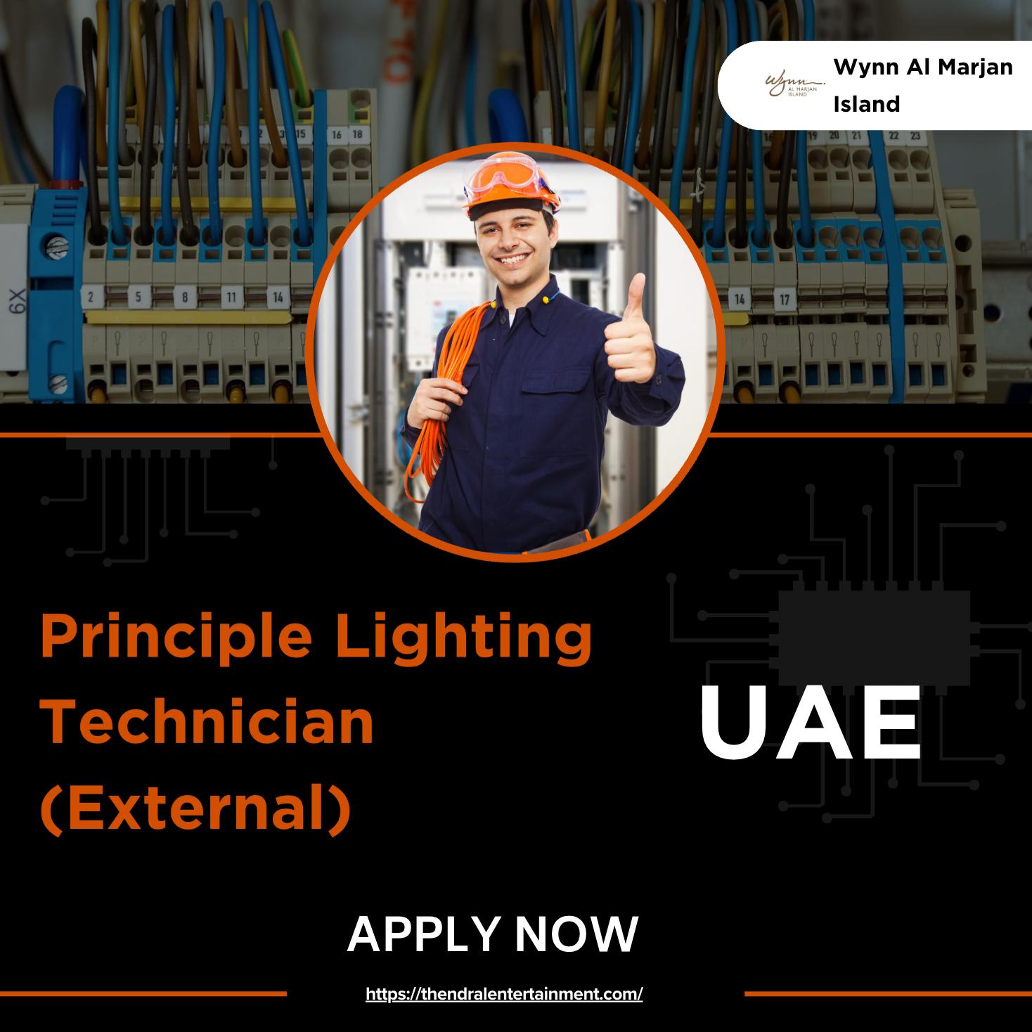 Wynn Careers UAE – Exciting Principle Lighting Technician Jobs in Dubai Resorts | Apply Before 20th Oct
