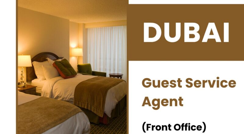 Dubai Guest Service Agent Jobs 2025 – Apply Now at Al Khoory Hotels Career Opportunity
