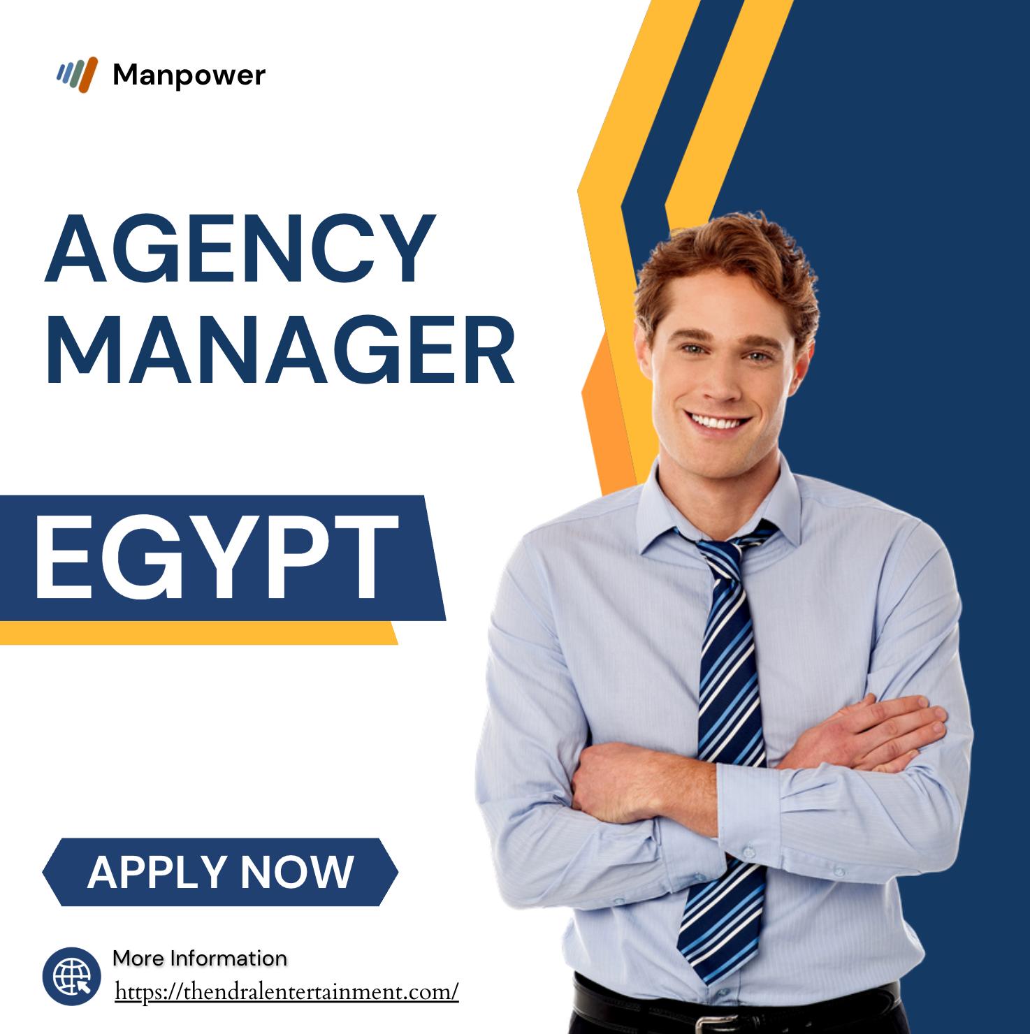 Agency Manager Jobs in Egypt 2025 – Join Manpower for a Leadership Career in Shipping & Logistics Now