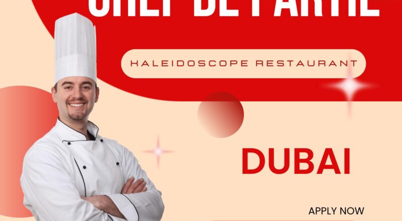 Chef de Partie Jobs in Dubai 2025 – Join Atlantis The Palm’s Kaleidoscope Team Now