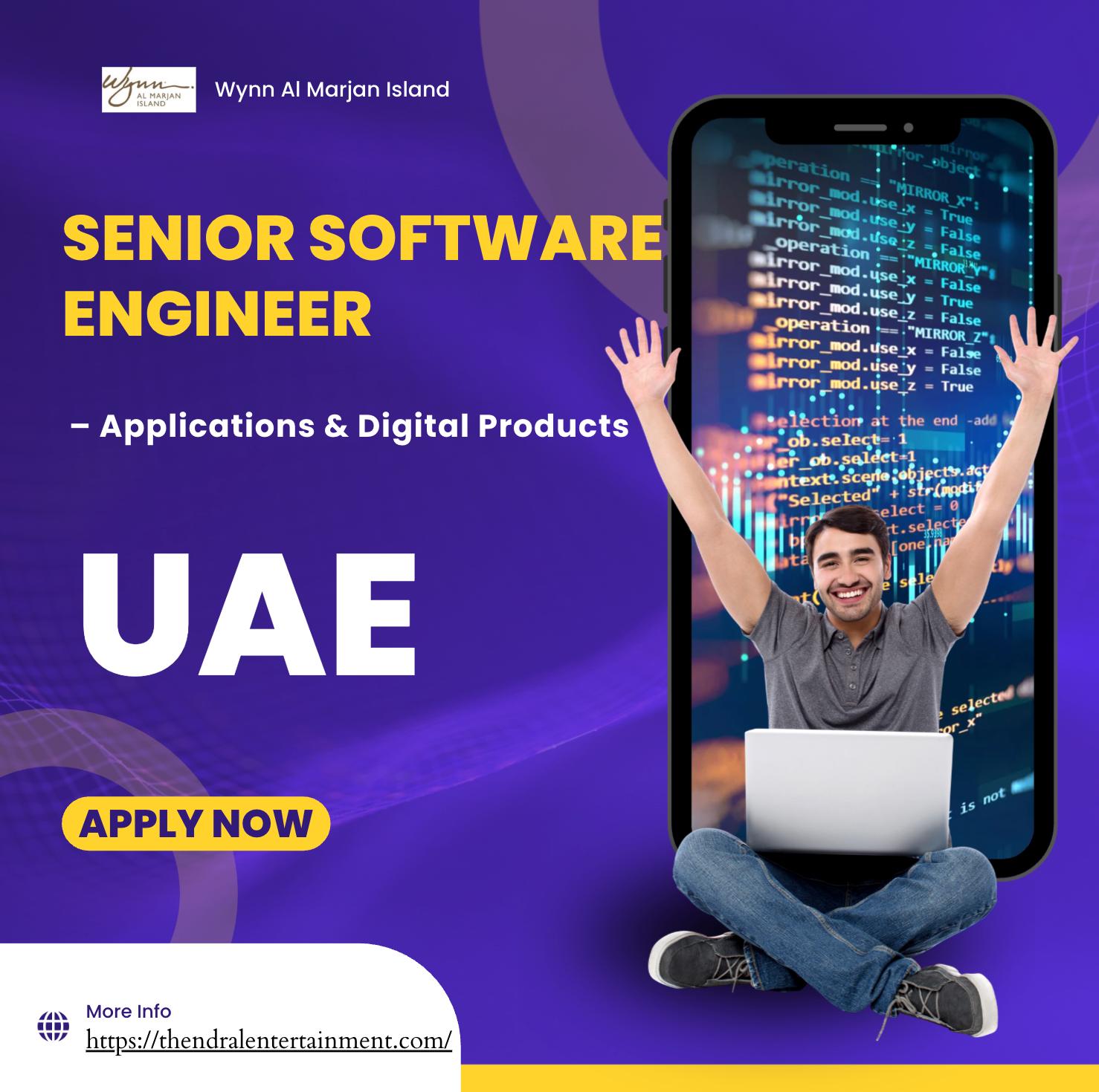 Senior Software Engineer Jobs UAE 2025 – High Growth Careers at Wynn Al Marjan Island