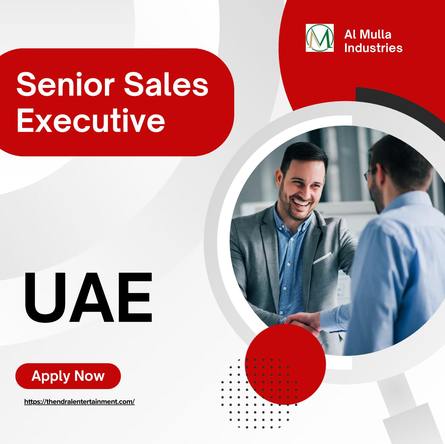 Fujairah Sales Jobs 2025 – Exciting Senior Sales Executive Career at Al Mulla Industries