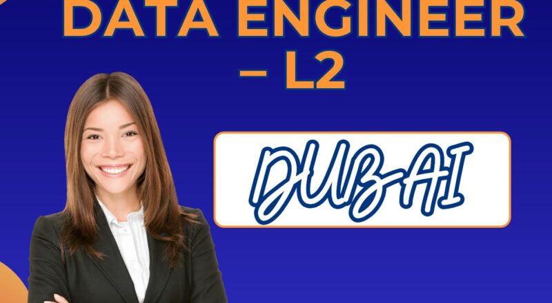 Edenred Careers UAE 2025 – Exciting Data Engineer L2 Job Opportunity in Dubai