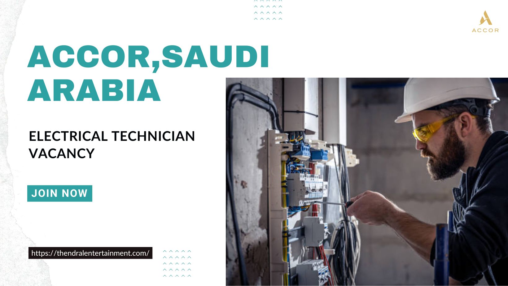 Remarkable Accor Electrical Technician Vacancy in Saudi Arabia 2025
