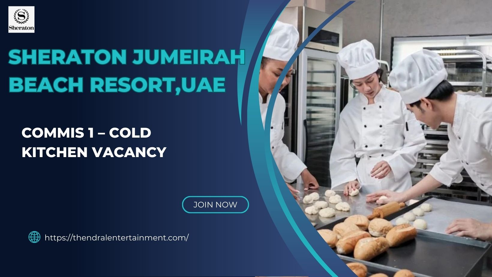 🌟 Excellent Sheraton – Commis 1 Cold Kitchen Vacancy in United Arab Emirates 2025